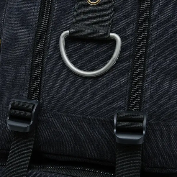 Multifunctional canvas large capacity backpack - Image 6