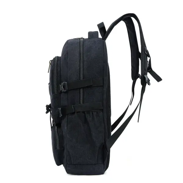 Multifunctional canvas large capacity backpack - Image 2
