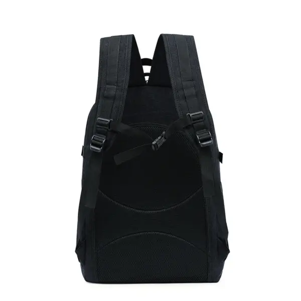 Multifunctional canvas large capacity backpack - Image 3