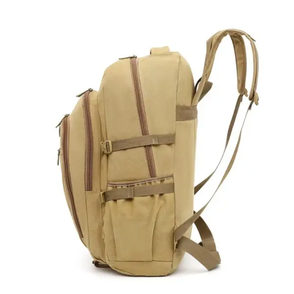 Outdoor canvas large capacity premium backpack - Image 11