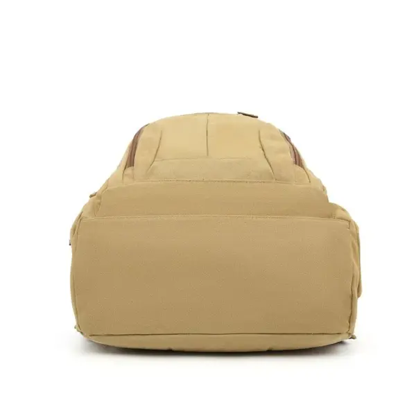 Outdoor canvas large capacity premium backpack - Image 13
