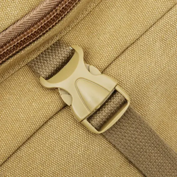 Outdoor canvas large capacity premium backpack - Image 15