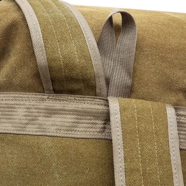 Outdoor hiking large capacity canvas backpack - Image 8