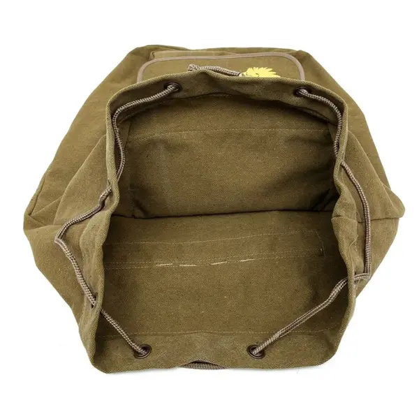 Outdoor hiking large capacity canvas backpack - Image 18