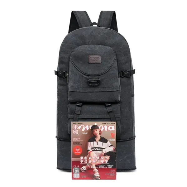 Outdoor large capacity multifunctional canvas bag - Image 2