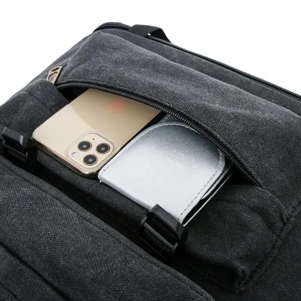 Outdoor large capacity multifunctional canvas bag - Image 17