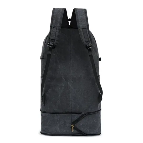 Outdoor large capacity multifunctional canvas bag - Image 4