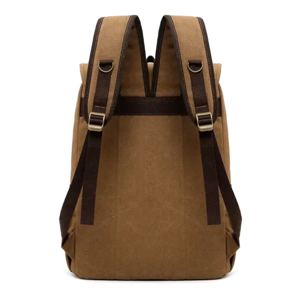 Outdoor riding hiking canvas bag - Image 8