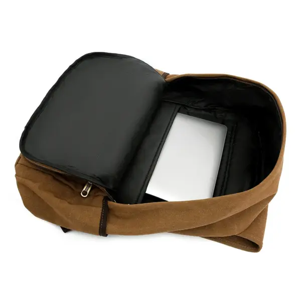 Outdoor riding hiking canvas bag - Image 14