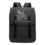 Outdoor riding hiking canvas bag