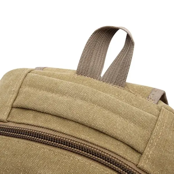 Vintage multi-functional canvas backpack - Image 7