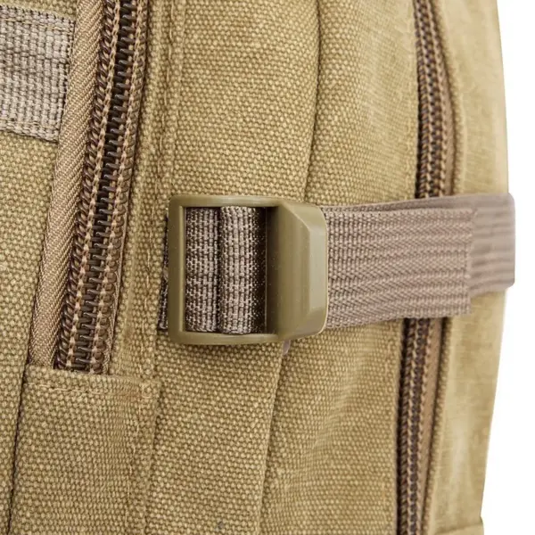 Vintage multi-functional canvas backpack - Image 9