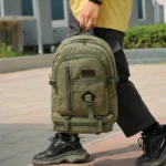 Vintage multi-functional canvas backpack - Image 10