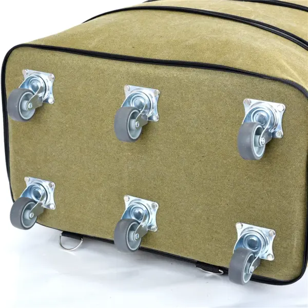 Airline check-in baggage bag handheld large capacity folding bag with universal wheel travel abroad lightweight luggage bag - Image 12