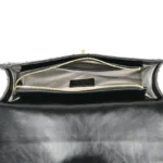 Crocodile embossed designer shoulder bag - Image 15