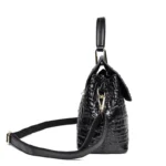 Crocodile pattern elegant tote bag - Image 2