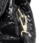 Crocodile pattern elegant tote bag - Image 8