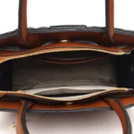 Crocodile pattern vintage elegant tote bag - Image 17