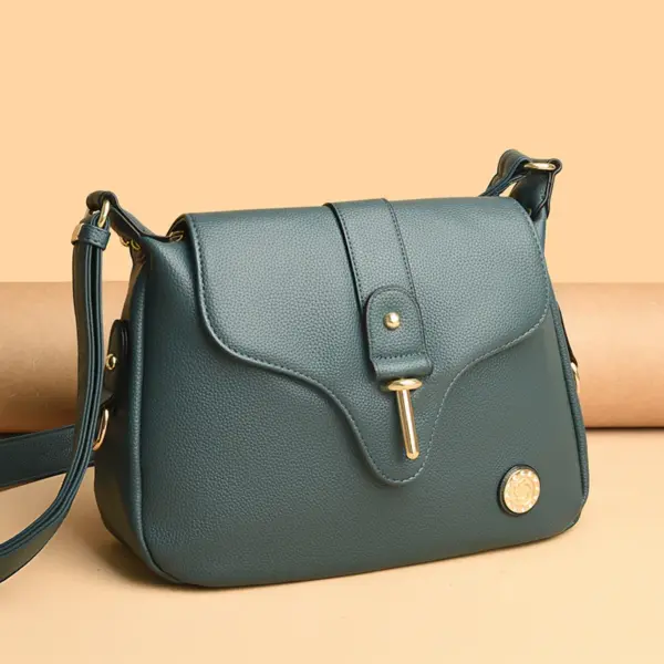 Elegant all match leather shoulder bag - Image 13