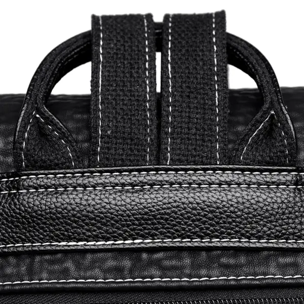 High quality wrinkled leather backpack - Image 6