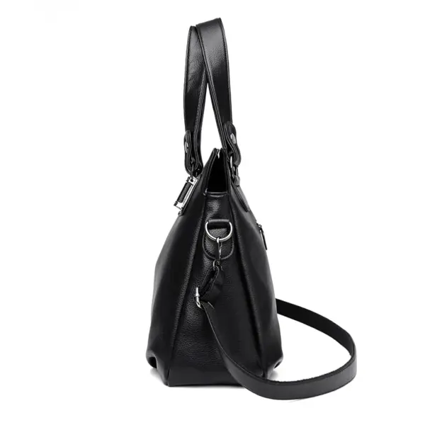 Soft leather women luxury tote bag - Image 6