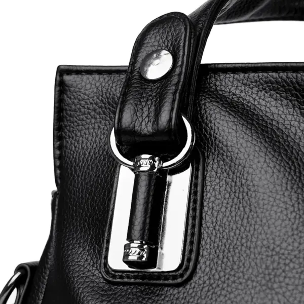 Soft leather women luxury tote bag - Image 9
