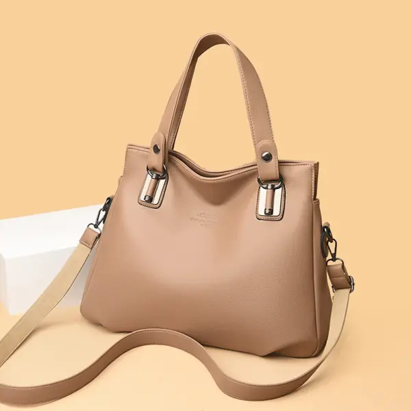 Soft leather women luxury tote bag - Image 17