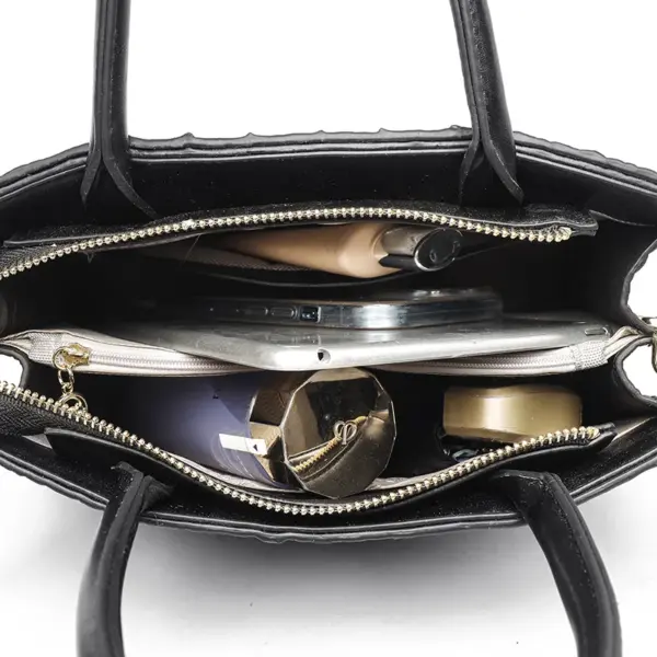 Vintage crocodile pattern all match tote bag - Image 18