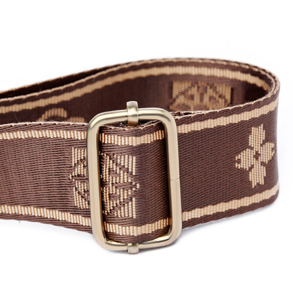 Wide strap round pattern designer bag - Image 8