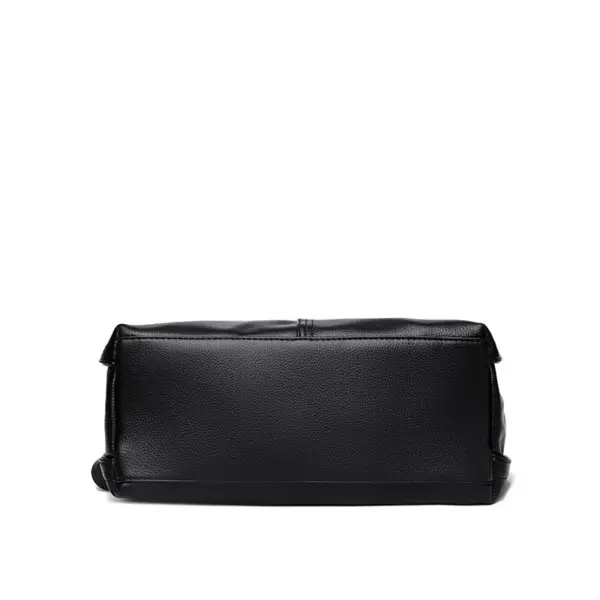 Women soft leather large capacity shoulder tote bag - Image 4