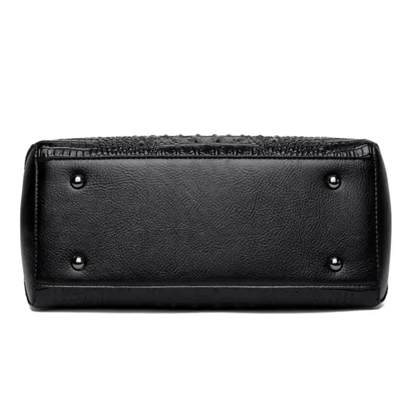 Crocodile embossed pattern luxury tote bag - Image 6