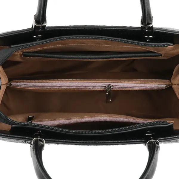 Crocodile embossed pattern luxury tote bag - Image 10