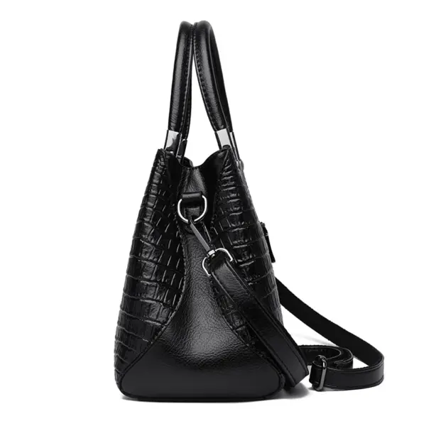 Crocodile embossed pattern luxury tote bag - Image 4