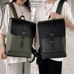 Premium all match large capacity leather backpack - Image 5