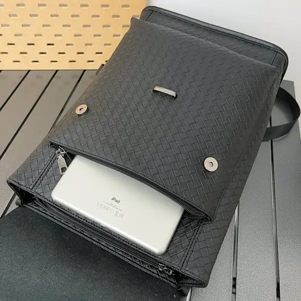 Premium all match large capacity leather backpack - Image 13