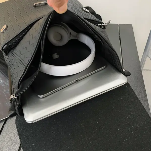 Premium all match large capacity leather backpack - Image 14