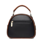 Croc embossed round pattern designer handbag - Image 3