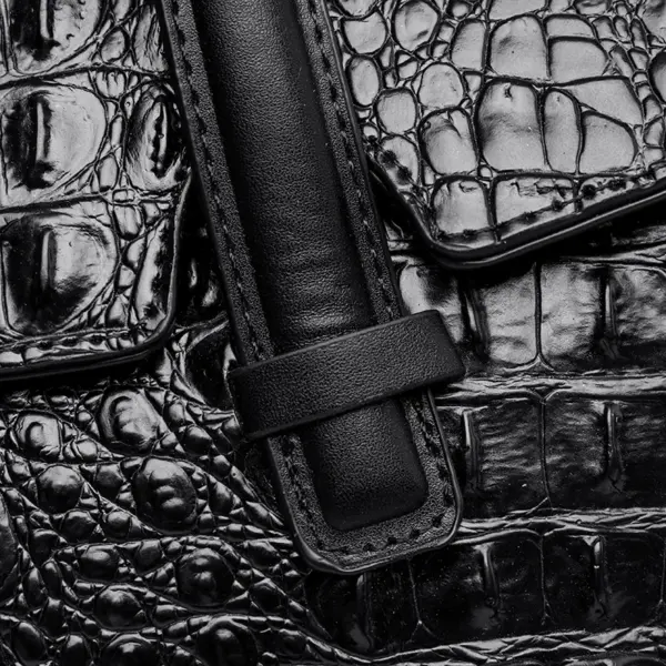 Crocodile embossed luxury women tote bag - Image 6