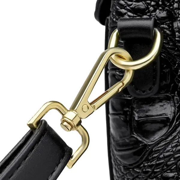 Crocodile vintage luxury women designer tote bag - Image 5