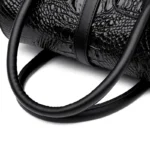 Crocodile vintage luxury women designer tote bag - Image 9