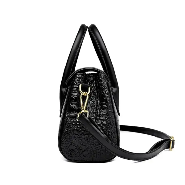 Crocodile vintage luxury women designer tote bag - Image 3