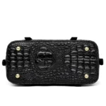 Women cocodile embossed designer tote bag - Image 7