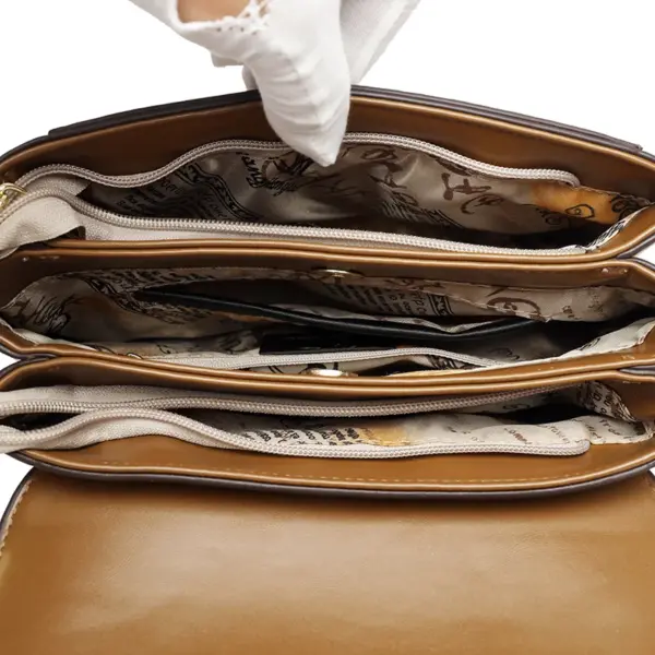 Stylish all match contrast color women handbag - Image 14