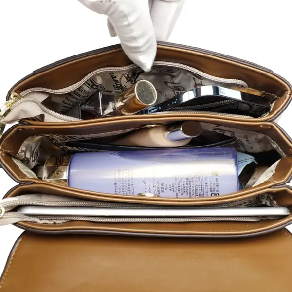 Stylish all match contrast color women handbag - Image 15