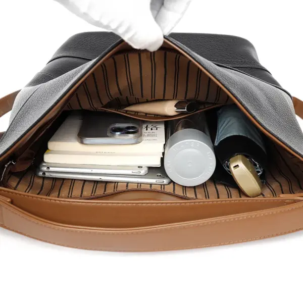 Triple usage high quality shoulder tote bag - Image 15