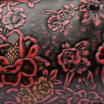Vintage flower embossed luxury women tote bag - Image 8