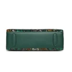 Vintage style flower embossed design handbag - Image 7