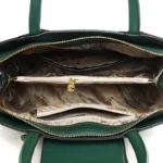Vintage style flower embossed design handbag - Image 15