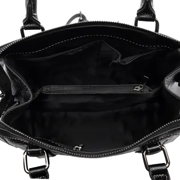 Croc curved large capacity women tote bag - Image 5