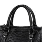 Croc curved large capacity women tote bag - Image 9